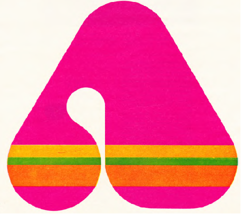 Ayakkabı firmasının ilk harfini gösteren grafik çalışması