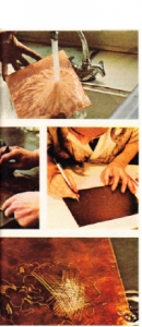 Bakır üstüne gravür yapımın 4 aşaması