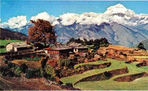 Dhaulagiri'den bir görünüş