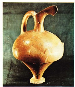 Boğazköy'de bulunmuş bir testi