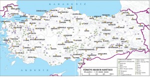 Türkiye Maden Haritası