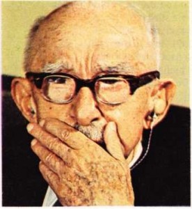 İsmet İnönü'nün son yıllarında çekilmiş bir fotoğrafı