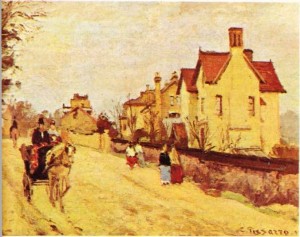 Banliyö Yolu (Pissarro)