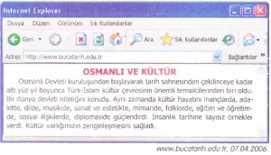 osmanlı ve kültür