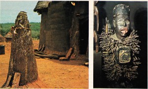 Benin'de Kandi bölgesinde başarılı sünnet için tanrının onayını almak amacıyla yapılmış bir fetiş.