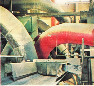 Bir fosfat işleme birimi.