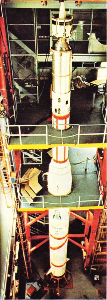 Diamant B füzesinin montaj atölyesi.