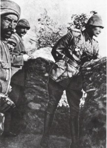 Mustafa Kemal Çanakkale cephesinde