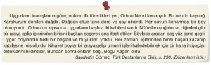 Uygurlar Türeyiş destanı