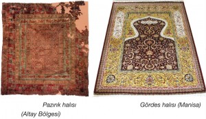 pazırık ve gördes halısı karşılaştırması