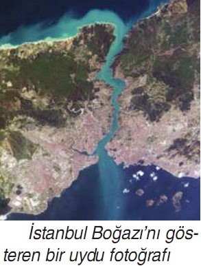 istanbul boğazı uydu görüntüsü