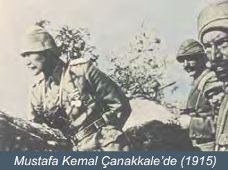 Mustafa Kemal Çanakkalede