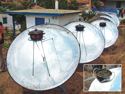 güneş enerjisi ile yemek pişirelim