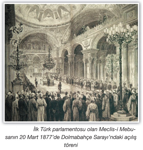 meclisi mebusanın açılış töreni