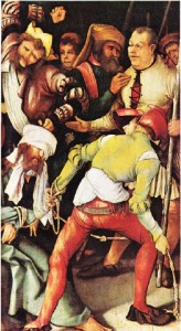 Grünewald'ın Hakarete uğramış İsa adlı tablosu
