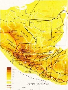 Guatemala Haritası