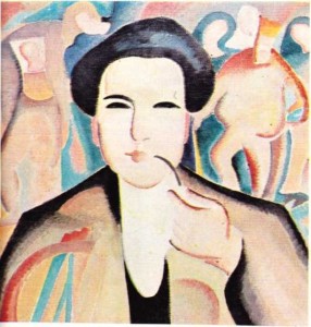 Arthur Honegger'in 1921'de Alice Bailly tarafından yapılmış olan resmi