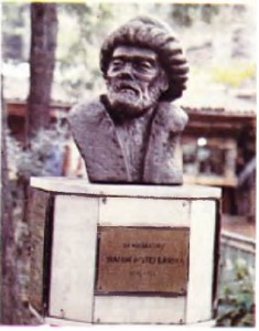 İbrahim Müteferrika’nın Sahaflar Çarşısındaki (İstanbul) büstü.