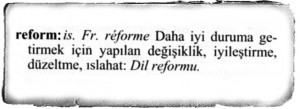 reform nedir