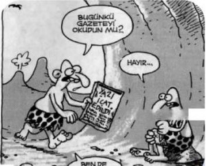 yazıyorlar çiziyorlar karikatürü