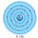 potasyum atom modeli