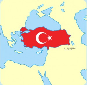 Türkiye coğrafi konum