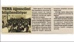 tema öğrencileri bilgilendiriyor