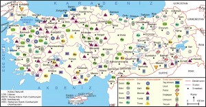 türkiye maden haritası