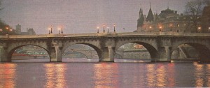 Paris'in en eski köprüsü Pont Neuf (1578 -1613).