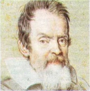 Galileo Galilei'nin Ottavio Leoni tarafından yapılmış portresi.