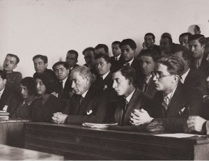 Atatürk hukuk fakültesi öğrencileri ile