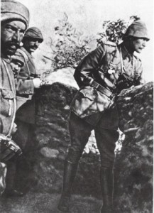 Mustafa Kemal Çanakkale cephesinde