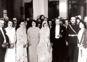 atatürk ve düğün töreni