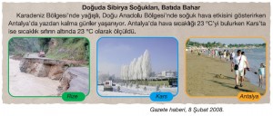 doğuda sibirya batıda bahar gazete haberi