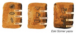 eski sümer yazısı