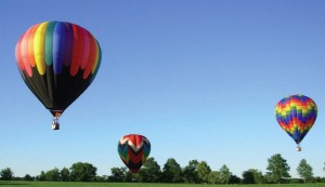 uçan balonlar havada nasıl duru