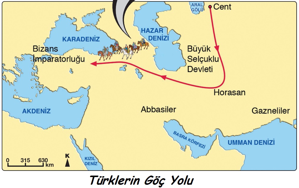 Türklerin göç yolu