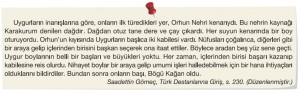 Uygurlar Türeyiş destanı