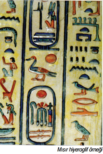Mısır hiyeroglif örneği