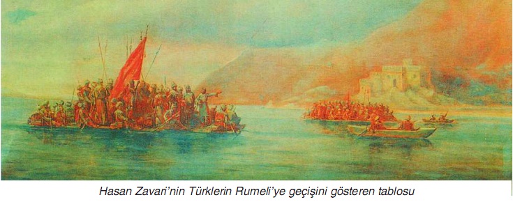 Osmanlının güçlü bir devlet olması rumeliye geçişi