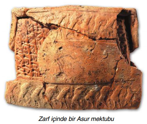Zarf içinde bir Asur mektubu