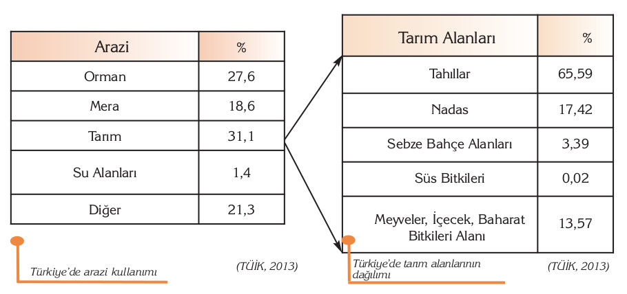 Türkiye arazi kullanımı