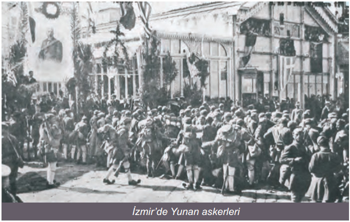 izmirde yunan askerleri