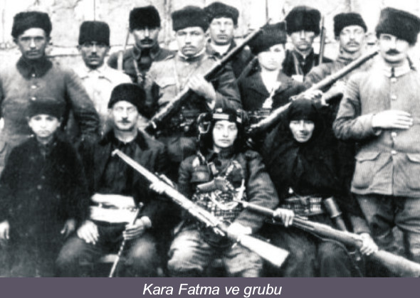 kara fatma ve grubu